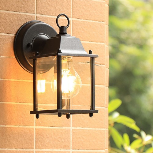 Glass shade black coach - glass,