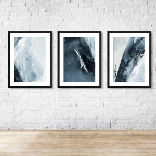 Modern dark paint abstract - modern,