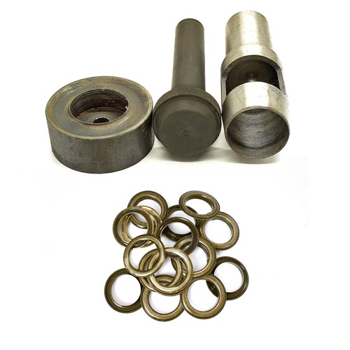 Brass eyelet with - brass,