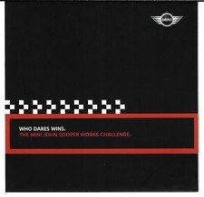 Mini John Cooper Works Challenge Race Car 2007-2008 UK Market Sales Brochure