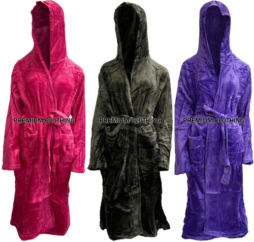 Hooded womens fluffy fleece - hooded,