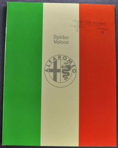 1977 alfa romeo spider veloce - alfa,