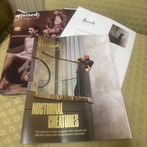 Harrods fashion lifestyle - fashion,