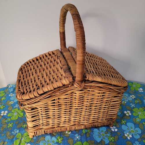 Vintage wicker double - vintage,