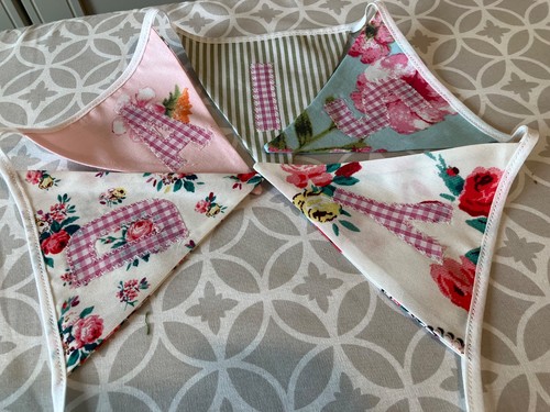Personalised bunting fabric - personalised,