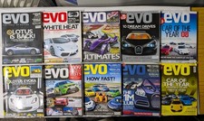 10 Early Evo Car Magazines