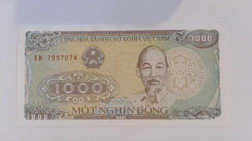 Vietnam 1000 dong bank - vietnam,