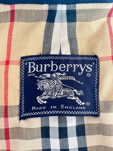 Vintage burberry men - vintage, navy