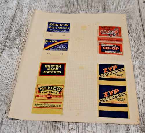 Superb vintage matchbox labels - matchbox,