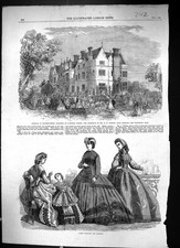 Old 1864 Festival Ragged School Teachers Nutfield Priory Gurney Reiga Victorian