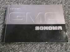 2003 GMC Sonoma SL SLS 2WD 4WD Truck Owner Operator User Guide Manual 2.5L xo