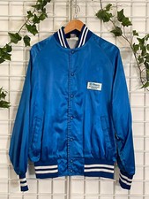 Vintage blue baseball varsity jacket USA