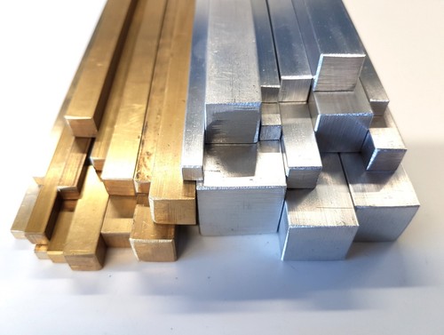 Square bar rod aluminium - square,