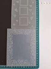2 Embossing Folders Hearts