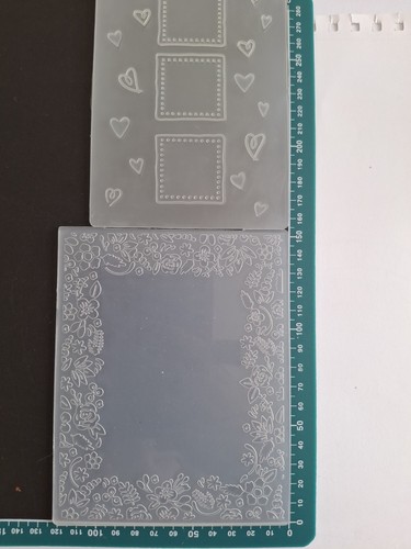 Embossing folders hearts - folders,