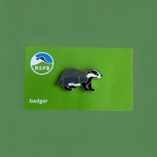 RSPB-Pin Badge BADGER   On