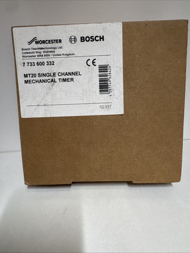 Worcester bosch single - 20,