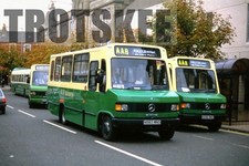 35mm Slide AA Buses Mercedes