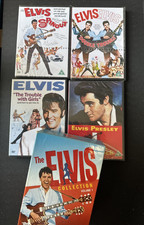 Elvis Presley Box Set Vol 1  4 DVD  Sealed Jailhouse rock,Spinout,Double Trouble