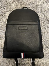 Tommy Hilfiger Black Leather