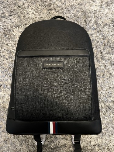 Tommy hilfiger black leather - tommy,