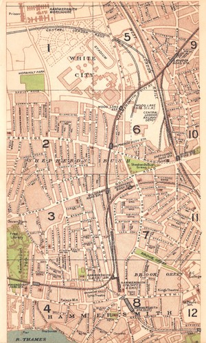 London shepherds bush - shepherds, white