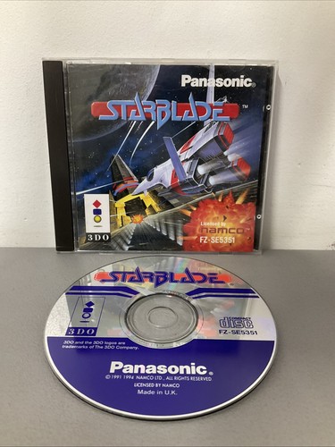 Starblade panasonic 3do game - panasonic,