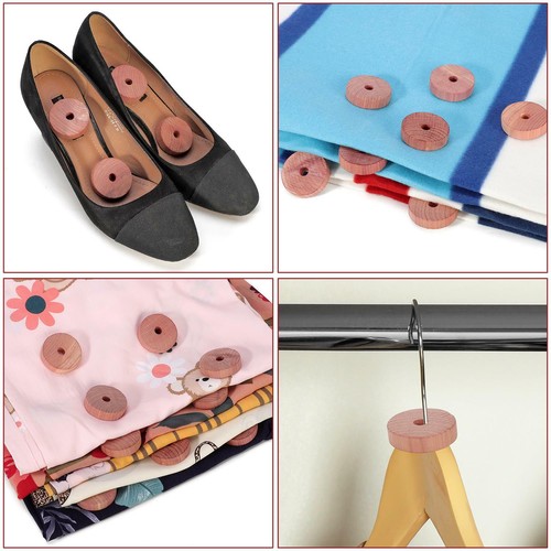 Cedar wood hanging blocks - cedar,