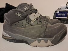 Nike FORCE AIR MAX Hightop Grey Suede/uk9.5.
