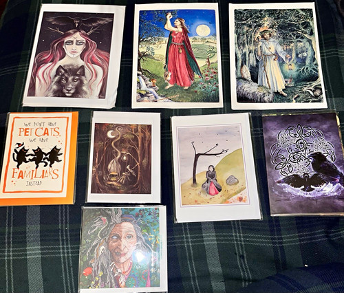 Pagan theme art - cards, bundle