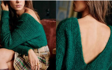 Sezane Malou kid mohair Wool