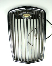 Wolseley 1500 Chrome Radiator Grill Grille Man Cave Wall Art With Light Badge