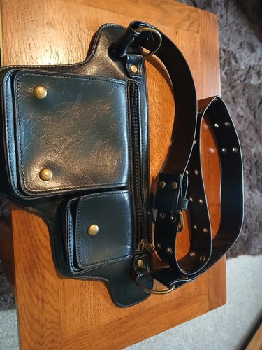 Wallet bum bag black - bum,