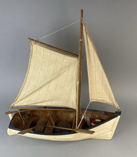 Wooden lobster boat - lobster, model