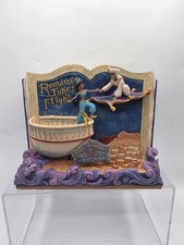 Jim Shore Disney Traditions Aladdin Romance Takes Flight Story Book Figure
