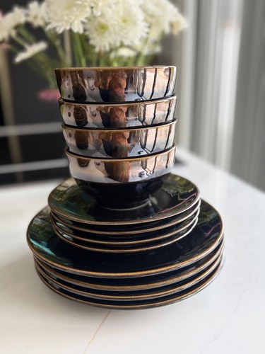 Brown blake dinner - set, by