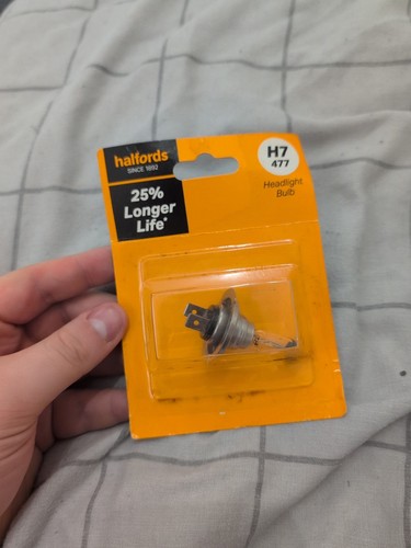 Halfords bulb for car - , h7