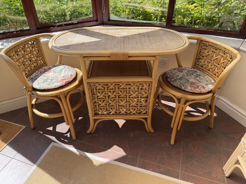 Vintage mid century wicker - vintage,