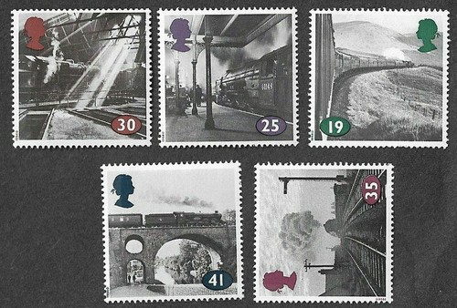 Trains railways mnh - trains-railways,