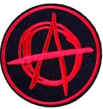 Anarchy Patch Iron On Sew On