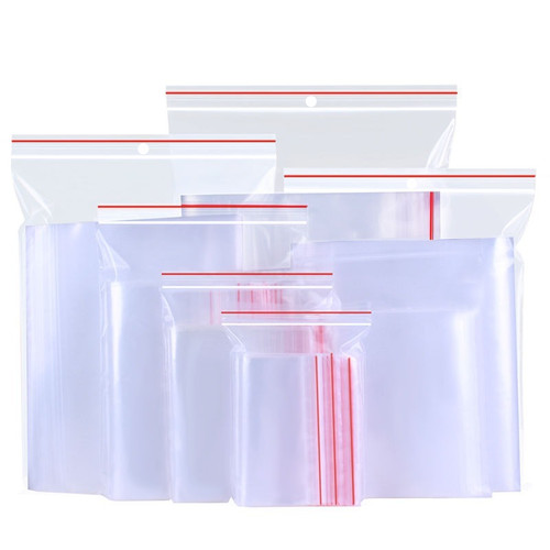 Ziplock bags packaging zip