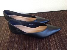 MARKS & SPENCER - M&S COLLECTION LADIES HIGH HEAL SLIP-ON SHOES - SIZE 5.5