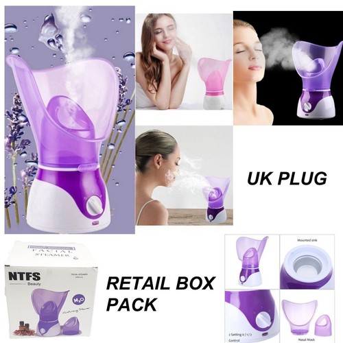 Purple facial steamer spa - purple,