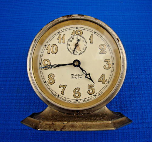 Antique westclox baby ben - antique,