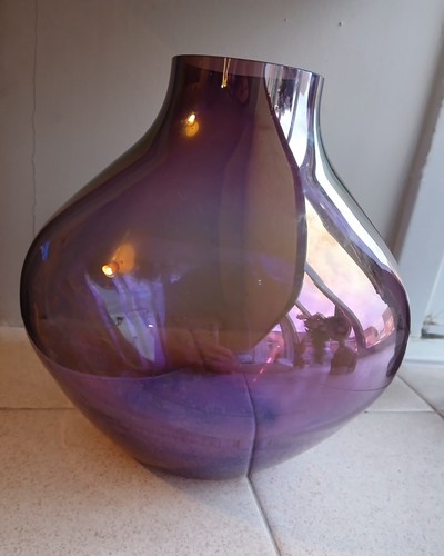 Purple vases home decor - vases,