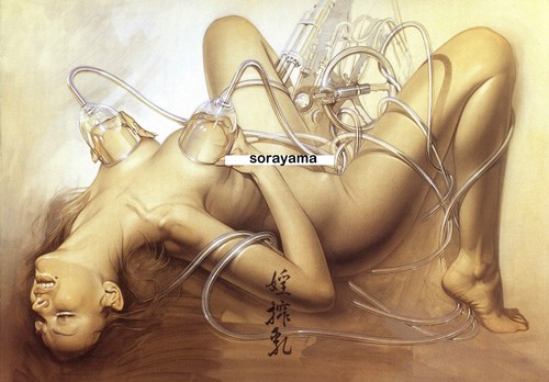 Sorayama art passion - of, woman