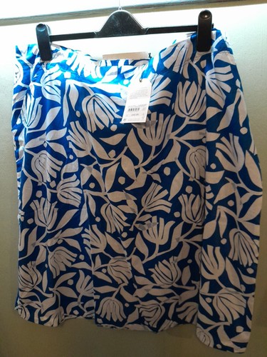 Seasalt cornwall skirt blue - cornwall, skirt.blue