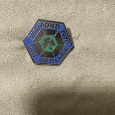 Diamond Jubilee .. Girl guide metal badge