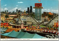 Vintage Toronto, Canada 4x6 Postcard "The Midway, Canadian National Exhibition"