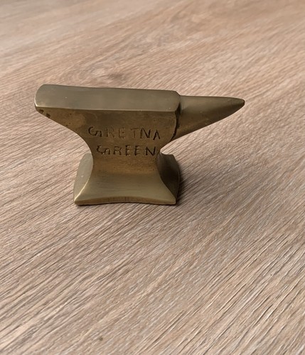 Gretna green brass - brass, anvil